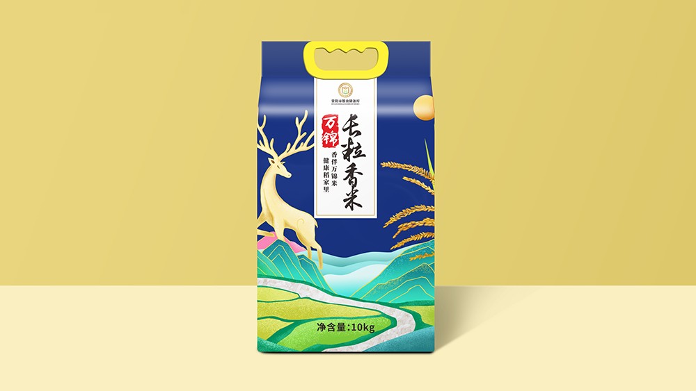 资阳粮库大米包装设计
